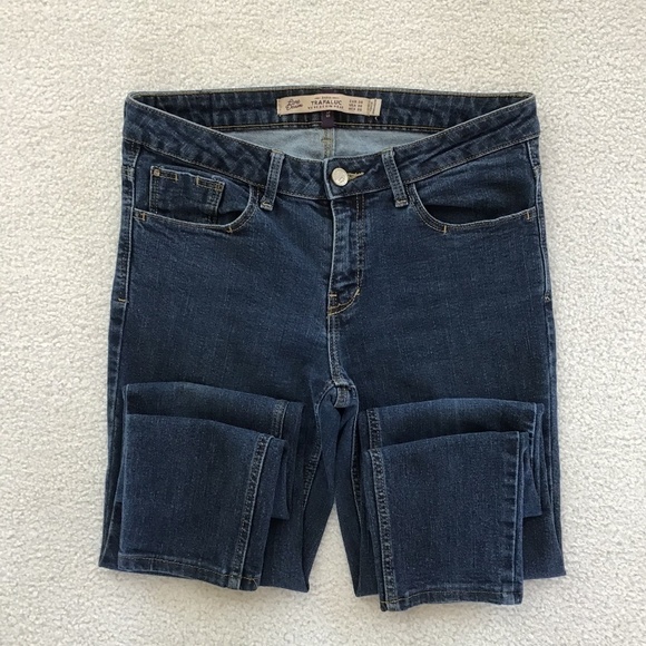 ZARA DENIM BLUE JEANS SIZE 6 SLIM - Picture 3 of 7